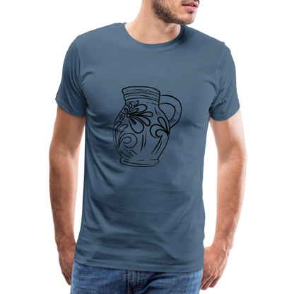 Frankfurter Bembel - Hessisch Mundart - Männer Premium T-Shirt - by Artful Alchemist