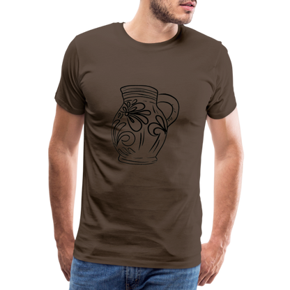 Frankfurter Bembel - Hessisch Mundart - Männer Premium T-Shirt - by Artful Alchemist