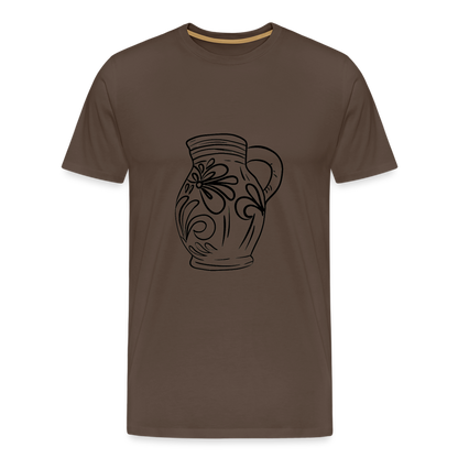 Frankfurter Bembel - Hessisch Mundart - Männer Premium T-Shirt - by Artful Alchemist