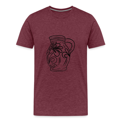 Frankfurter Bembel - Hessisch Mundart - Männer Premium T-Shirt - by Artful Alchemist