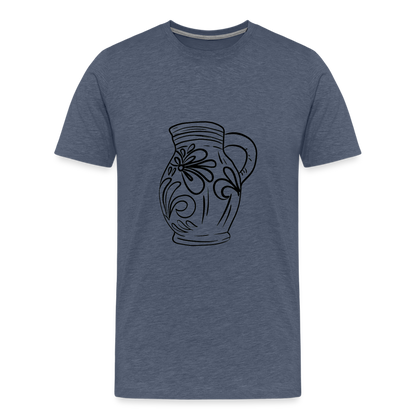Frankfurter Bembel - Hessisch Mundart - Männer Premium T-Shirt - by Artful Alchemist