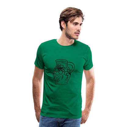 Frankfurter Bembel - Hessisch Mundart - Männer Premium T-Shirt - by Artful Alchemist