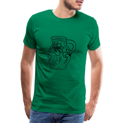 Frankfurter Bembel - Hessisch Mundart - Männer Premium T-Shirt - by Artful Alchemist