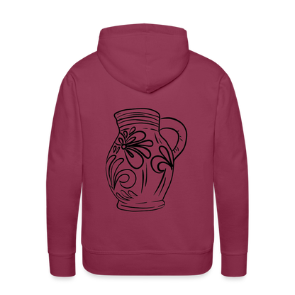 Frankfurter Bembel - Hessisch Mundart - Männer Premium Hoodie - by Artful Alchemist