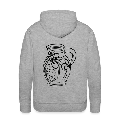 Frankfurter Bembel - Hessisch Mundart - Männer Premium Hoodie - by Artful Alchemist