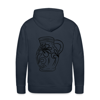 Frankfurter Bembel - Hessisch Mundart - Männer Premium Hoodie - by Artful Alchemist