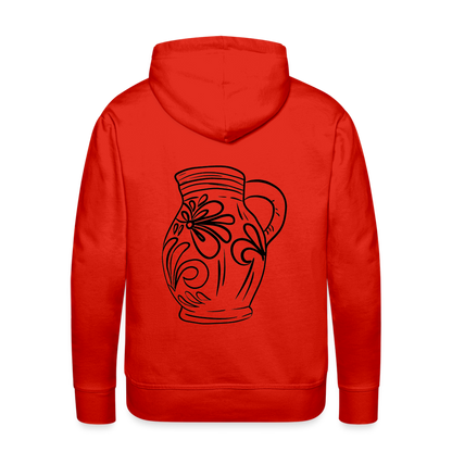 Frankfurter Bembel - Hessisch Mundart - Männer Premium Hoodie - by Artful Alchemist
