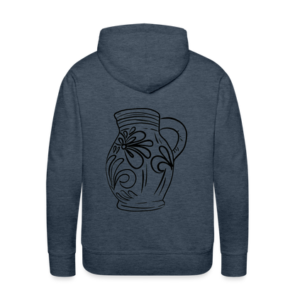 Frankfurter Bembel - Hessisch Mundart - Männer Premium Hoodie - by Artful Alchemist