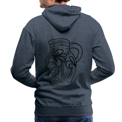 Frankfurter Bembel - Hessisch Mundart - Männer Premium Hoodie - by Artful Alchemist