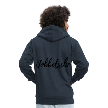 Jobbelsche - Hessisch Mundart - Männer Premium Kapuzen Jacke - by Artful Alchemist