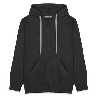 Bembel - weiß, blau - Hessisch Mundart - Männer Premium Kapuzen Jacke - by Artful Alchemist