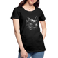 Anglerfisch, Tiefseefisch - Monochrom - Frauen Premium T-Shirt - Schwarz