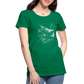 Anglerfisch, Tiefseefisch - Monochrom - Frauen Premium T-Shirt - Kelly Green