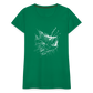 Anglerfisch, Tiefseefisch - Monochrom - Frauen Premium T-Shirt - Kelly Green