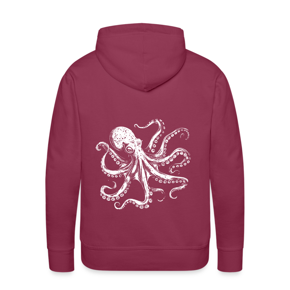 Cooler Oktopus Kraken - Herren Premium Hoodie - Bordeaux