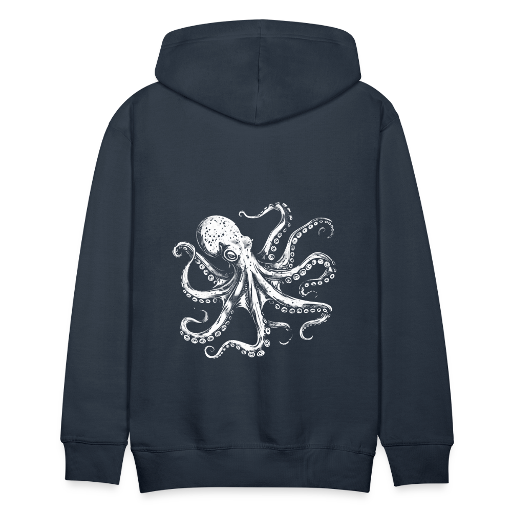 Cooler Oktopus Kraken - Herren Premium Hoodie - Navy