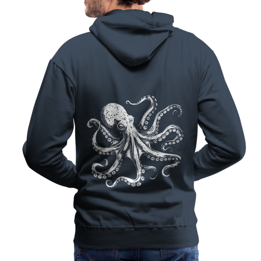 Cooler Oktopus Kraken - Herren Premium Hoodie - Navy