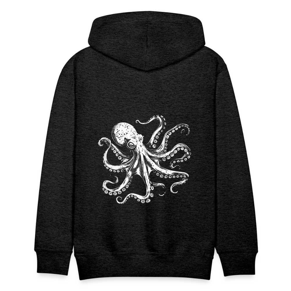 Cooler Oktopus Kraken - Herren Premium Hoodie - Anthrazit