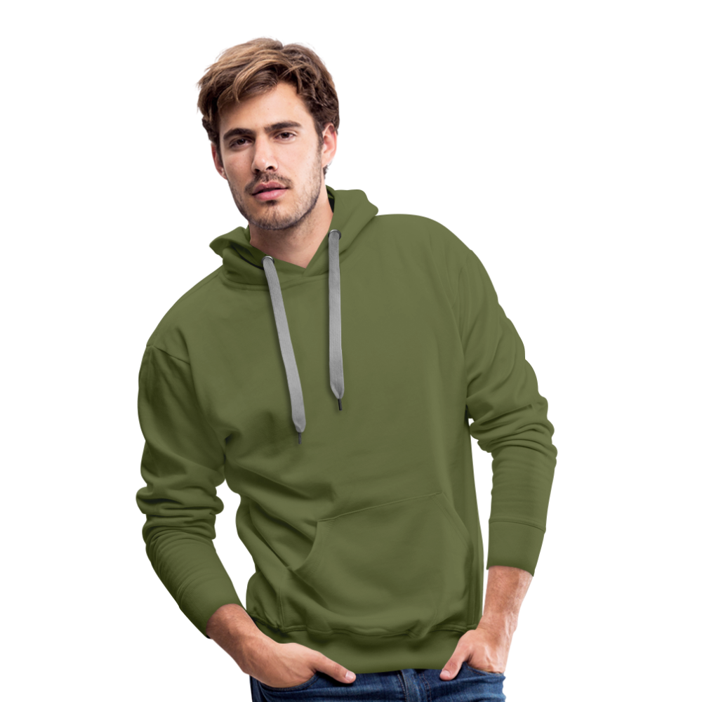 Cooler Oktopus Kraken - Herren Premium Hoodie - Olivgrün