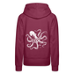 Cooler Oktopus Kraken - Frauen Premium Hoodie - Bordeaux