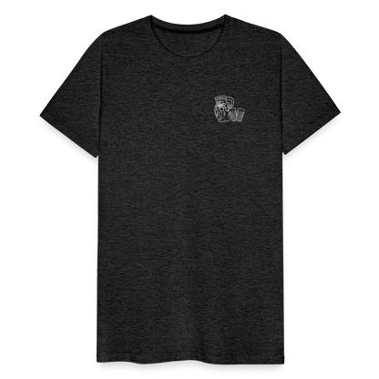 Bembel mit Gläsern - Hessisch Mundart - Männer Premium T-Shirt - by Artful Alchemist