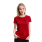 Bembel mit Gläsern  - Hessisch Mundart - Frauen Premium T-Shirt - Rot