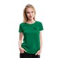 Bembel mit Gläsern  - Hessisch Mundart - Frauen Premium T-Shirt - Kelly Green