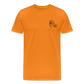 Bembel mit Gläsern  - Hessisch Mundart - Männer Premium T-Shirt - Orange