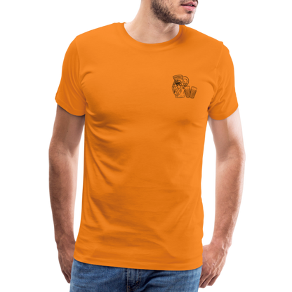 Bembel mit Gläsern - Hessisch Mundart - Männer Premium T-Shirt - by Artful Alchemist