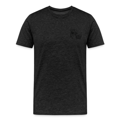 Bembel mit Gläsern - Hessisch Mundart - Männer Premium T-Shirt - by Artful Alchemist