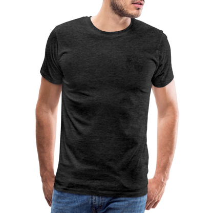 Bembel mit Gläsern - Hessisch Mundart - Männer Premium T-Shirt - by Artful Alchemist