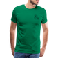 Bembel mit Gläsern  - Hessisch Mundart - Männer Premium T-Shirt - Kelly Green