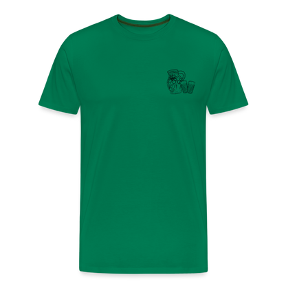 Bembel mit Gläsern - Hessisch Mundart - Männer Premium T-Shirt - by Artful Alchemist