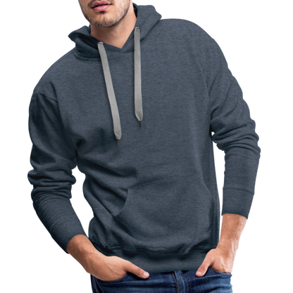Cooler Retro Hai als Ink Art - Männer Premium Hoodie - by Artful Alchemist