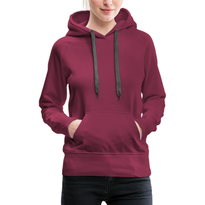 Cooler Retro Hai als Ink Art - Frauen Premium Hoodie - by Artful Alchemist