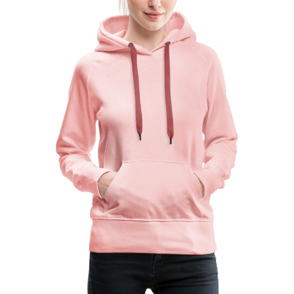 Cooler Retro Hai als Ink Art - Frauen Premium Hoodie - by Artful Alchemist