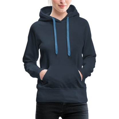 Cooler Retro Hai als Ink Art - Frauen Premium Hoodie - by Artful Alchemist