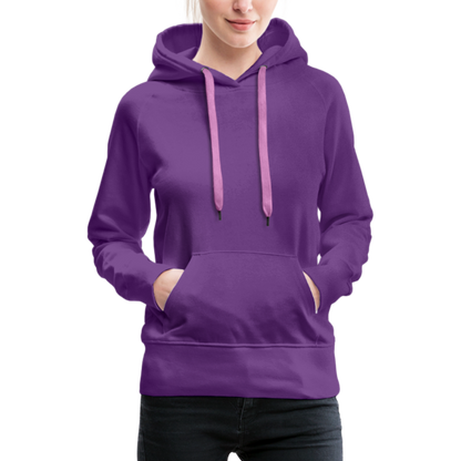 Cooler Retro Hai als Ink Art - Frauen Premium Hoodie - by Artful Alchemist