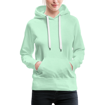 Cooler Retro Hai als Ink Art - Frauen Premium Hoodie - by Artful Alchemist