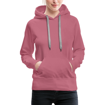 Cooler Retro Hai als Ink Art - Frauen Premium Hoodie - by Artful Alchemist