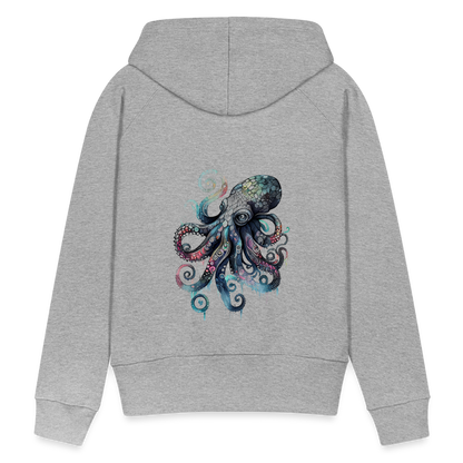 Cooler Wasserfarben Aquarell Oktopus - Frauen Premium Hoodie - by Artful Alchemist