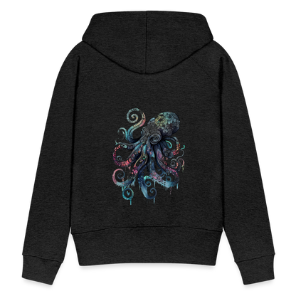 Cooler Wasserfarben Aquarell Oktopus - Frauen Premium Hoodie - by Artful Alchemist