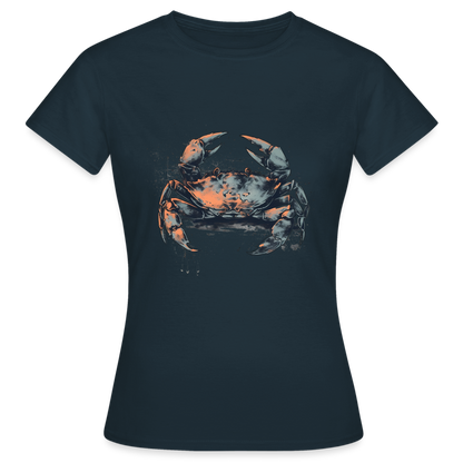 Coole Krabbe im Retro Style - Frauen T-Shirt - by Artful Alchemist