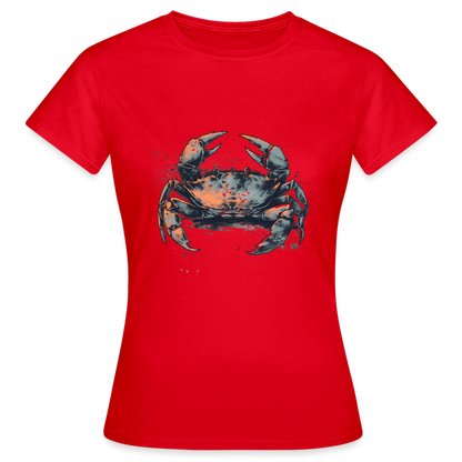 Coole Krabbe im Retro Style - Frauen T-Shirt - by Artful Alchemist