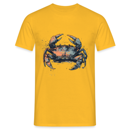 Coole Krabbe im Retro Style - Männer T-Shirt - by Artful Alchemist
