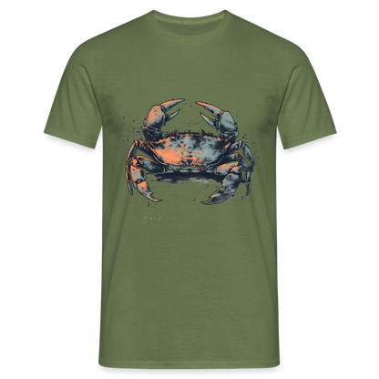 Coole Krabbe im Retro Style - Männer T-Shirt - by Artful Alchemist