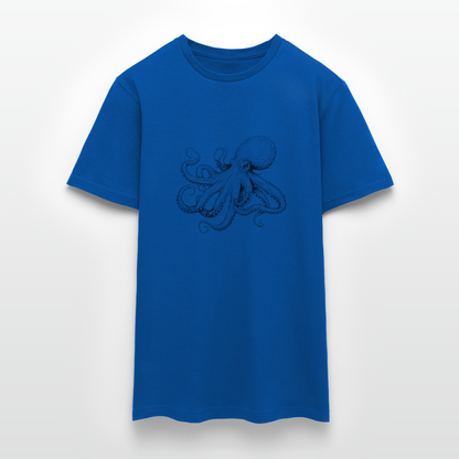 Zarte Oktopus Kraken Illustration in schwarz - Männer T-Shirt - by Artful Alchemist