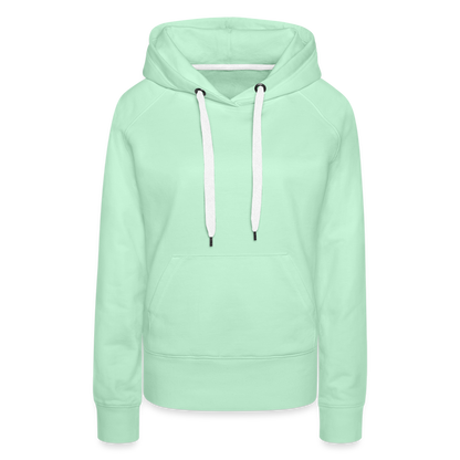 Vintage Weltraum Nautik Design Seepferd - Frauen Premium Hoodie - by Artful Alchemist