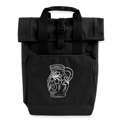 Bembel - weiß - Rollrucksack - by Artful Alchemist