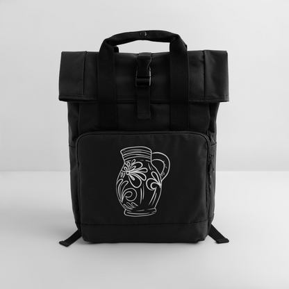 Bembel - weiß - Rollrucksack - by Artful Alchemist